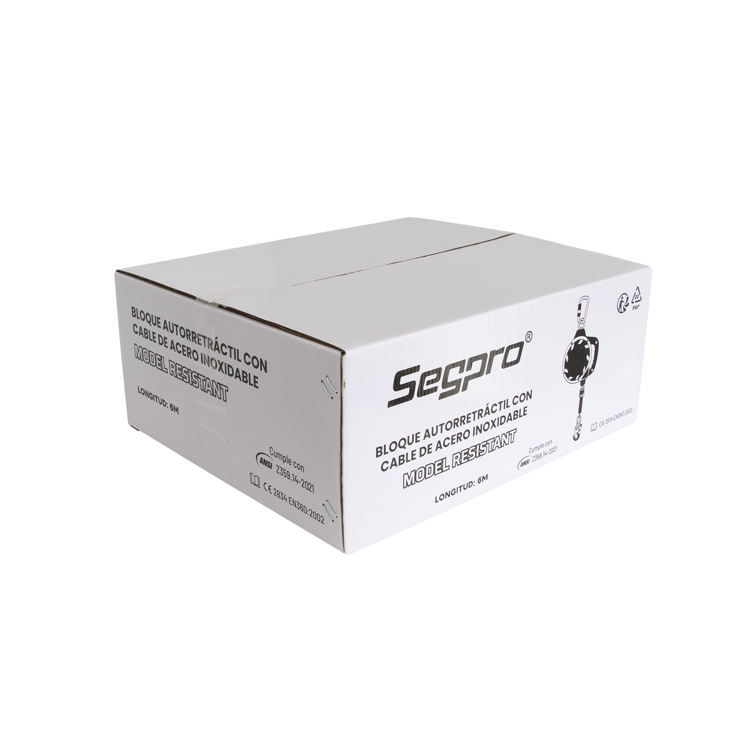 Bloque autoretráctil de 6 metros - Imagen 3