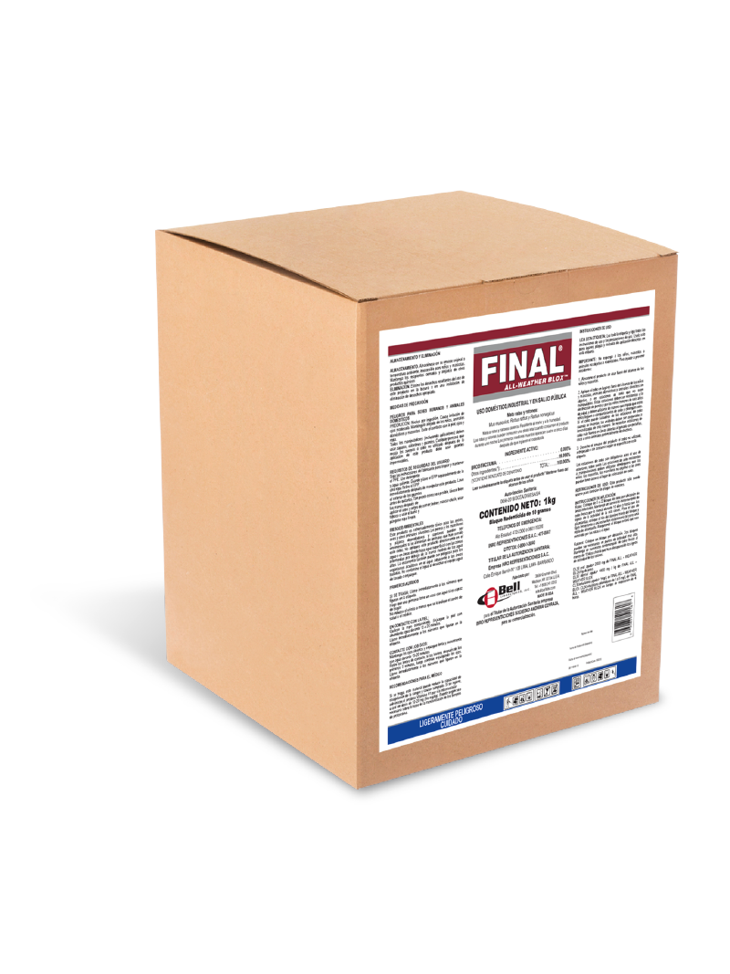 Final All Weather Blox – Caja de 1Kg