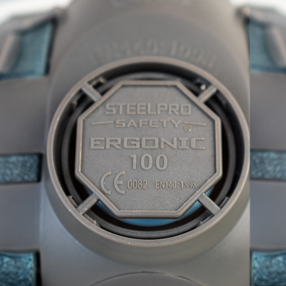 RESPIRADOR ERGONIC 100 TPR MEDIO ROSTRO - Imagen 2